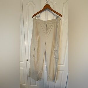 Women’s Anthropologie Wilo the Label Clay Cargo Pants Size MediumTan New